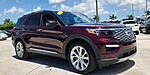 Used 2022 FORD EXPLORER PLATINUM RWD in DAVIE, FLORIDA
