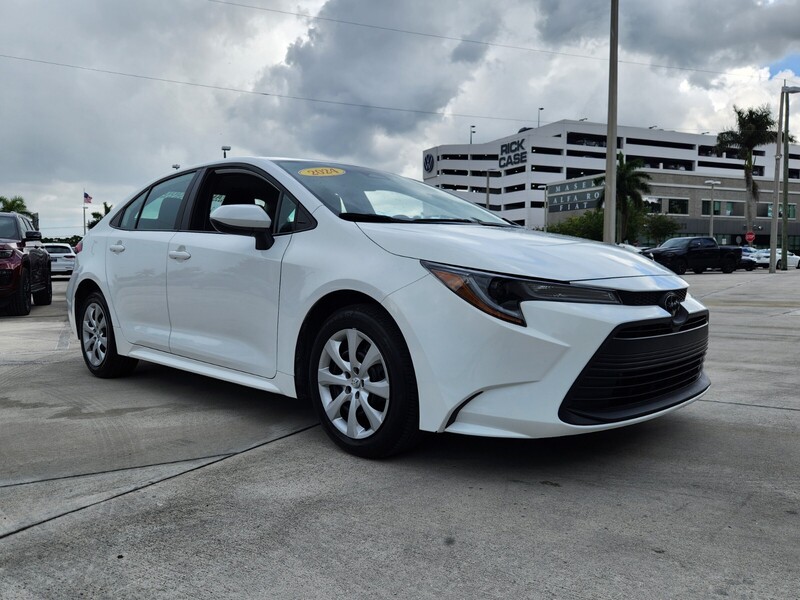Used 2024 TOYOTA COROLLA LE CVT in DAVIE, FLORIDA