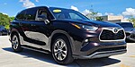 Used 2022 TOYOTA HIGHLANDER XLE FWD in DAVIE, FLORIDA