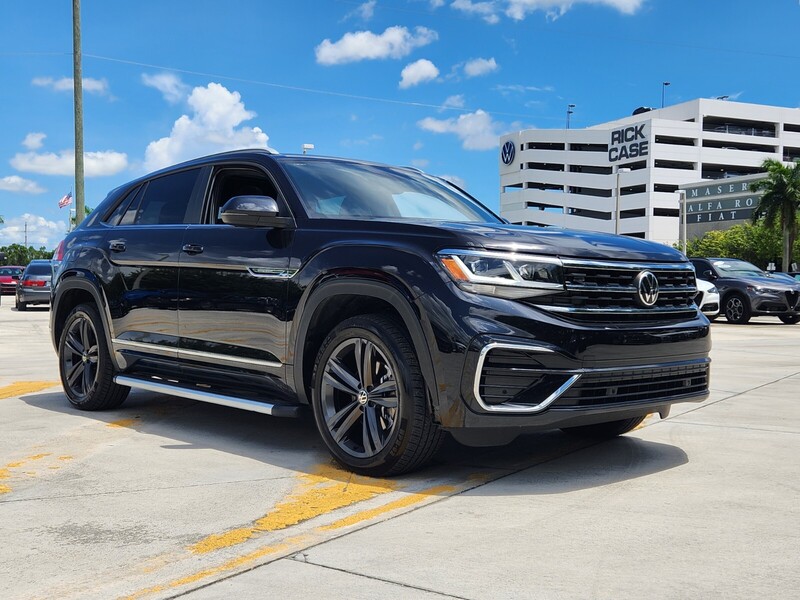 Used 2021 VOLKSWAGEN ATLAS CROSS SPORT 3.6L V6 SE W/TECHNOLOGY R-LINE FWD in DAVIE, FLORIDA