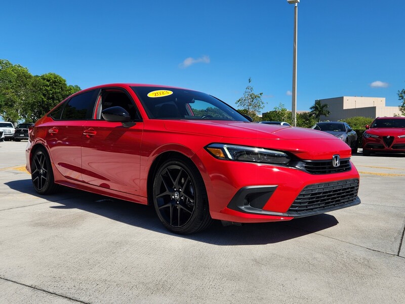 Used 2023 Honda Civic SPORT CVT in DAVIE, FLORIDA