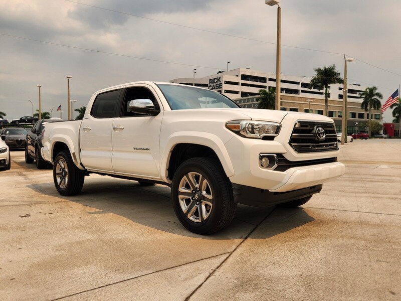 Used 2017 TOYOTA TACOMA LIMITED DOUBLE CAB 5' BED V6 4X4 AT in DAVIE, FLORIDA