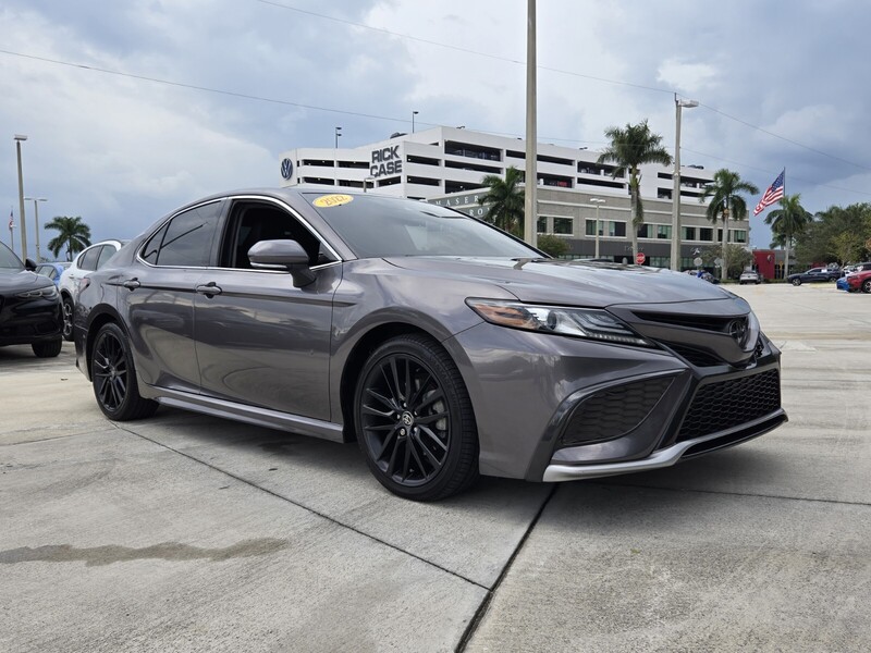 Used 2022 TOYOTA CAMRY XSE AUTO in DAVIE, FLORIDA