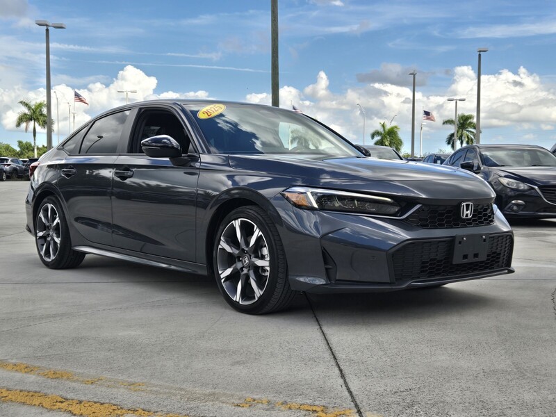 Used 2025 Honda CIVIC SEDAN HYBRID SPORT CVT in DAVIE, FLORIDA