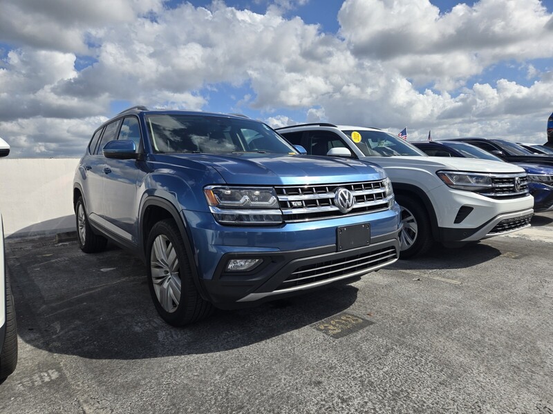 Used 2019 Volkswagen Atlas 3.6L V6 SE W/TECHNOLOGY 4MOTION in DAVIE, FLORIDA