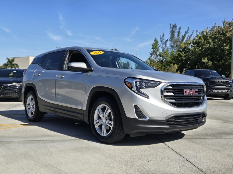 Used 2021 GMC TERRAIN FWD 4DR SLE in DAVIE, FLORIDA