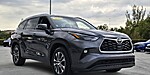 Used 2022 TOYOTA HIGHLANDER XLE FWD in DAVIE, FLORIDA
