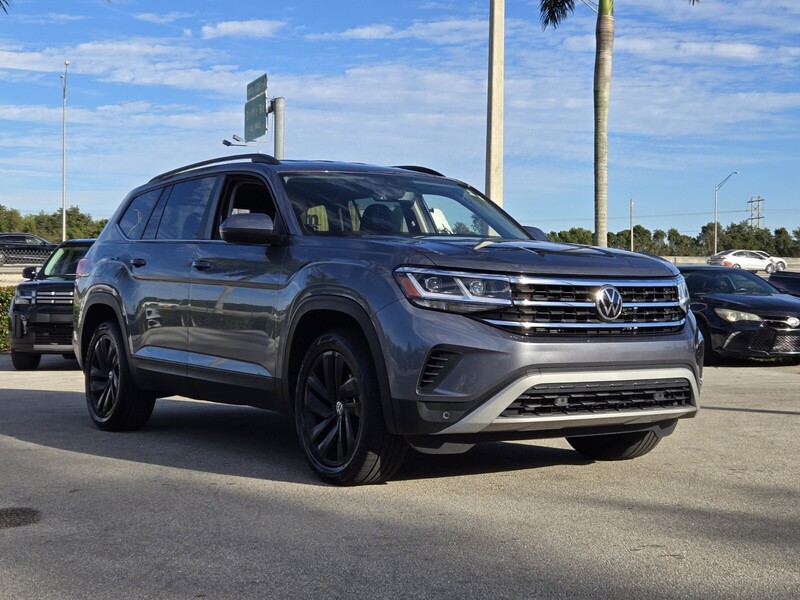 Used 2022 Volkswagen Atlas 3.6L V6 SE W/TECHNOLOGY FWD in DAVIE, FLORIDA