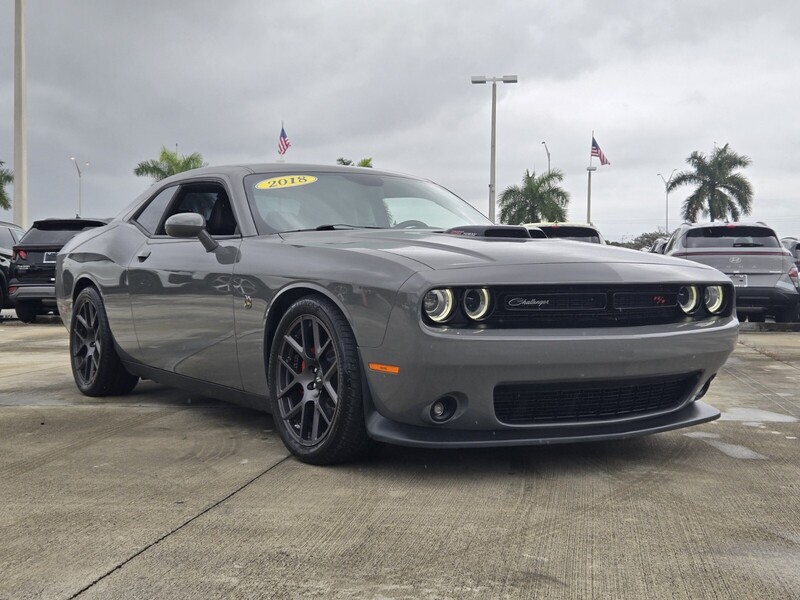 Used 2018 DODGE CHALLENGER 392 HEMI SCAT PACK SHAKER RWD in DAVIE, FLORIDA