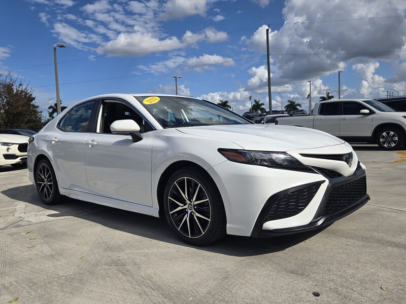 Used 2022 TOYOTA CAMRY SE AUTO in DAVIE, FLORIDA