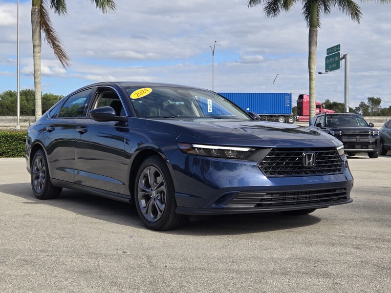 Used 2024 Honda Accord Sedan EX CVT in DAVIE, FLORIDA