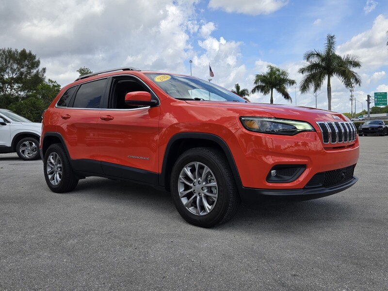 Used 2021 JEEP CHEROKEE LATITUDE LUX 4X4 in DAVIE, FLORIDA