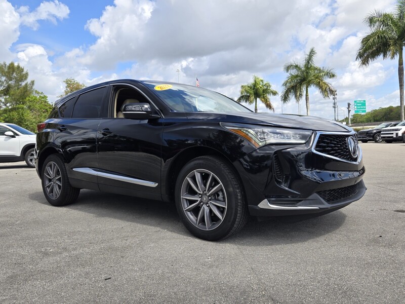 Used 2022 ACURA RDX FWD W/TECHNOLOGY PACKAGE in DAVIE, FLORIDA