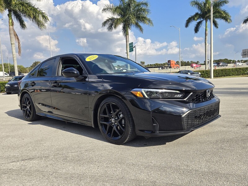 Used 2025 Honda Civic SPORT CVT in DAVIE, FLORIDA