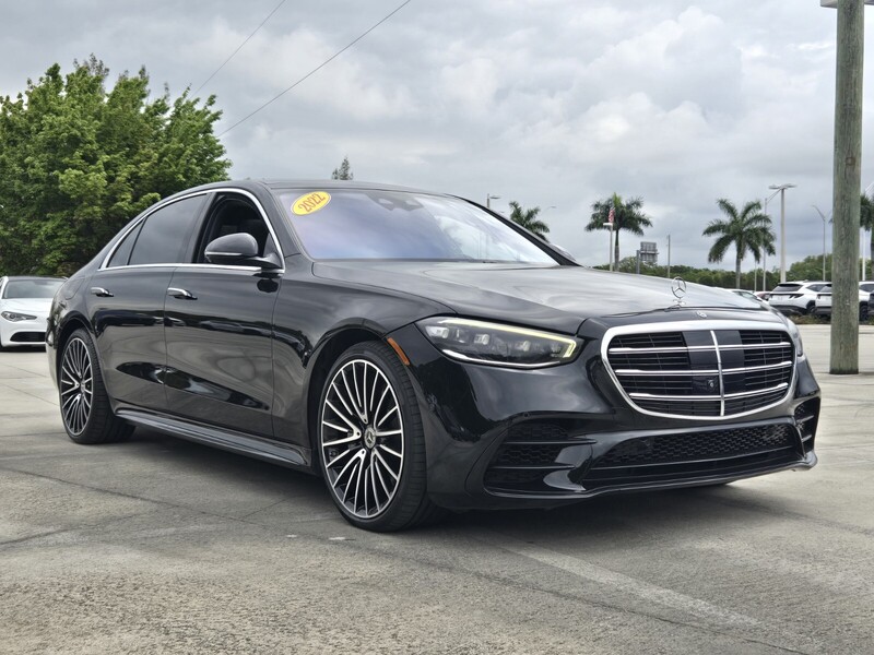 Used 2022 MERCEDES-BENZ S-CLASS S 580 4MATIC SEDAN in DAVIE, FLORIDA