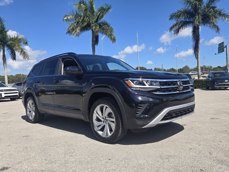 Used 2021 Volkswagen Atlas 2021.5 3.6L V6 SE W/TECHNOLOGY FWD in DAVIE, FLORIDA