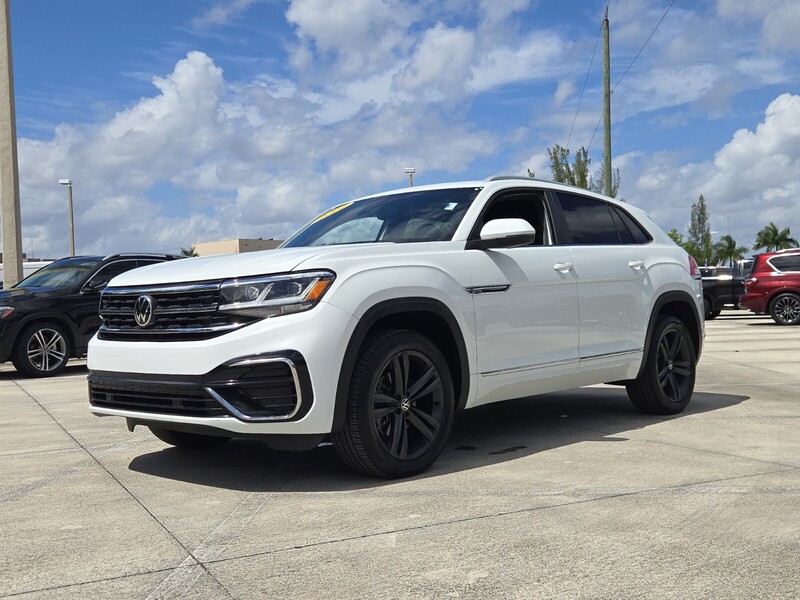 Used 2021 Volkswagen Atlas Cross Sport 3.6L V6 SE W/TECHNOLOGY R-LINE FWD in DAVIE, FLORIDA