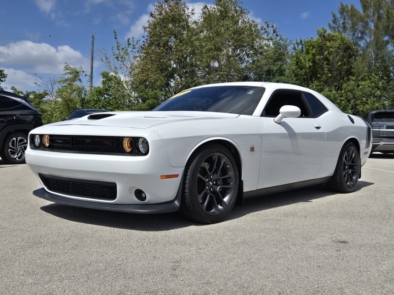 Used 2021 DODGE CHALLENGER R/T SCAT PACK RWD in DAVIE, FLORIDA
