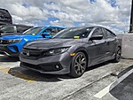 Used 2021 Honda Civic SPORT CVT in DAVIE, FLORIDA (Photo 1)