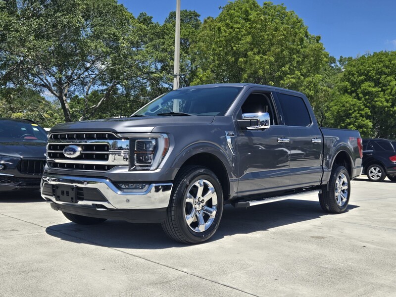Used 2023 FORD F-150 LARIAT 4WD SUPERCREW 5.5' BOX in DAVIE, FLORIDA