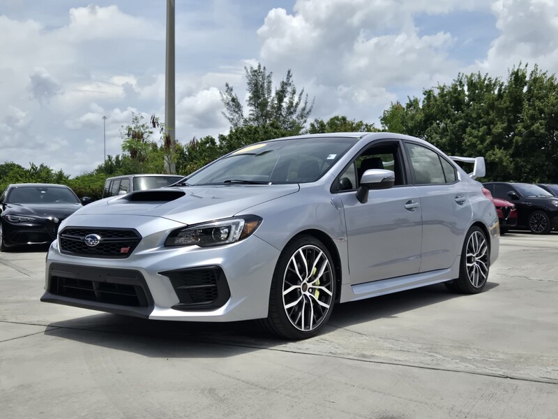 Used 2021 SUBARU WRX STI LIMITED MANUAL W/WING SPOILER in DAVIE, FLORIDA