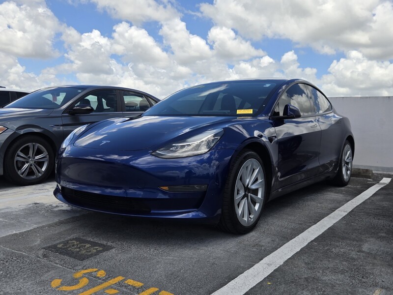 Used 2021 TESLA MODEL 3 STANDARD RANGE PLUS RWD in DAVIE, FLORIDA