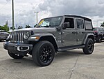 Used 2022 JEEP WRANGLER 4XE UNLIMITED SAHARA 4X4 in DAVIE, FLORIDA (Photo 1)