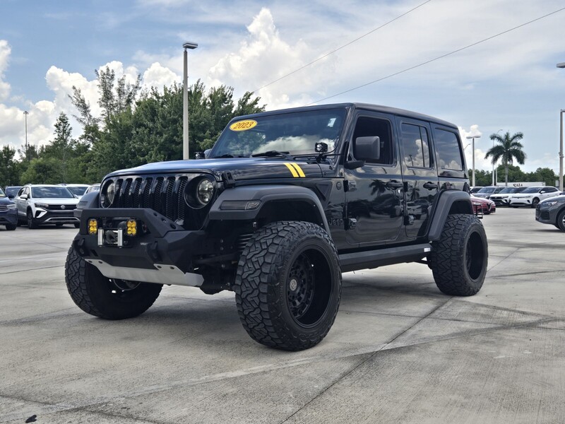 Used 2023 JEEP WRANGLER SPORT S 4 DOOR 4X4 in DAVIE, FLORIDA