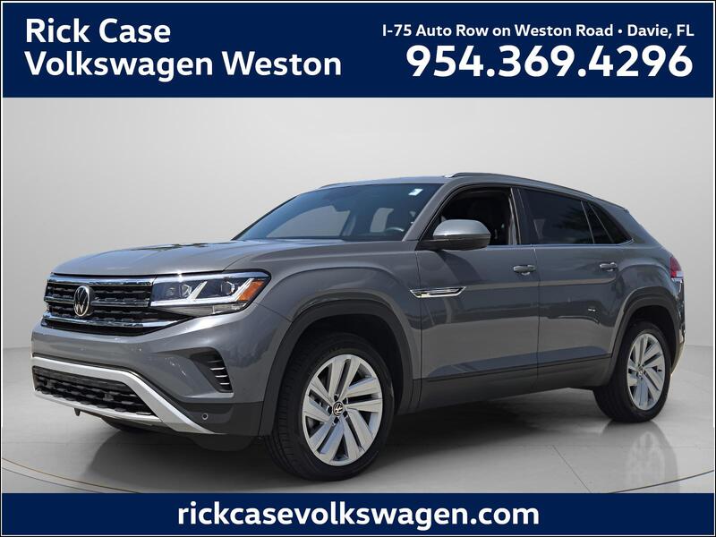 Used 2022 Volkswagen Atlas Cross Sport 3.6L V6 SE W/TECHNOLOGY FWD in DAVIE, FLORIDA