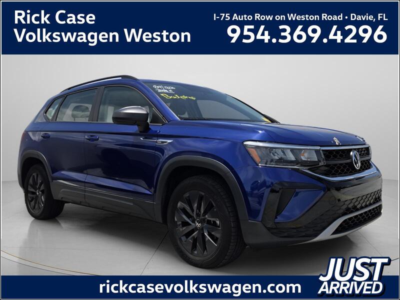 Used 2022 Volkswagen Taos S 4MOTION in DAVIE, FLORIDA