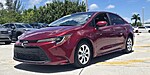 Used 2023 TOYOTA COROLLA LE CVT in DAVIE, FLORIDA