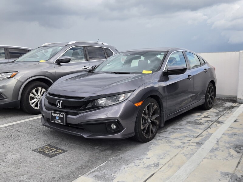 Used 2021 Honda Civic SPORT CVT in DAVIE, FLORIDA