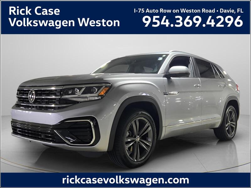 Used 2021 Volkswagen Atlas Cross Sport 3.6L V6 SE W/TECHNOLOGY R-LINE FWD in DAVIE, FLORIDA
