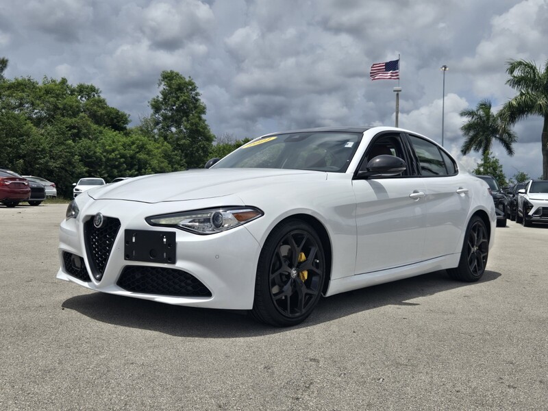 Used 2021 ALFA ROMEO GIULIA TI RWD in DAVIE, FLORIDA