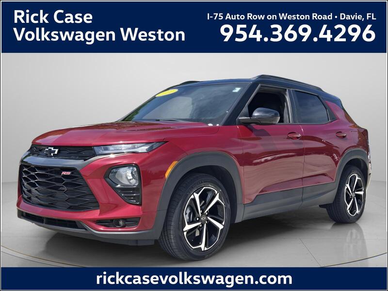 Used 2021 CHEVROLET TRAILBLAZER FWD 4DR RS in DAVIE, FLORIDA