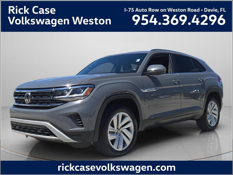Used 2022 Volkswagen Atlas Cross Sport 3.6L V6 SE W/TECHNOLOGY FWD in DAVIE, FLORIDA
