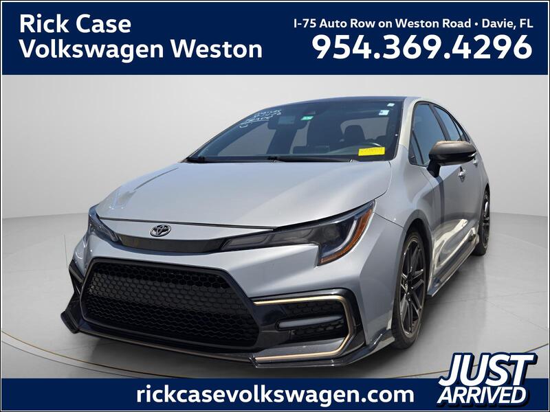 Used 2021 TOYOTA COROLLA SE CVT in DAVIE, FLORIDA