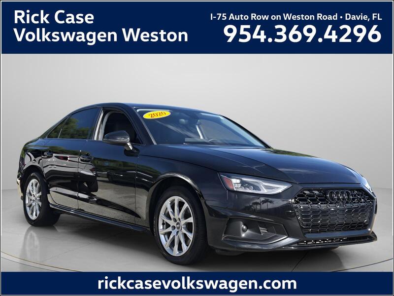 Used 2020 AUDI A4 SEDAN PREMIUM 40 TFSI in DAVIE, FLORIDA
