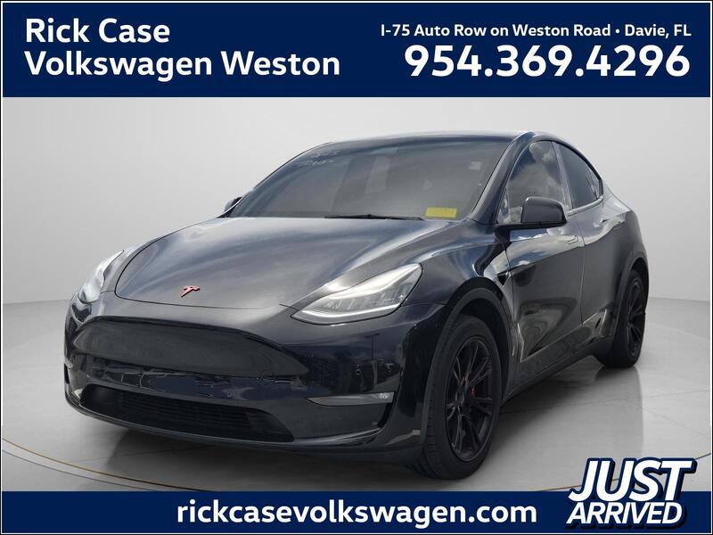 Used 2021 TESLA MODEL Y LONG RANGE AWD in DAVIE, FLORIDA