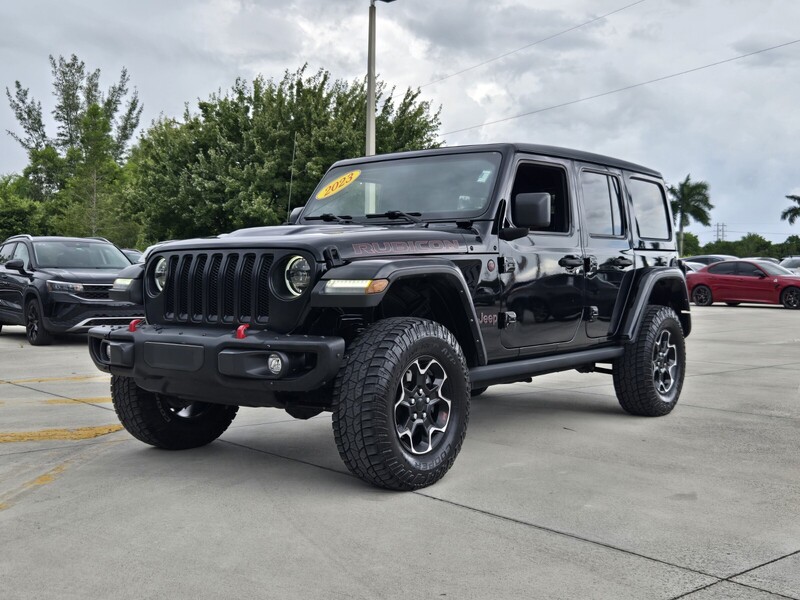 Used 2023 JEEP WRANGLER RUBICON 4 DOOR 4X4 in DAVIE, FLORIDA