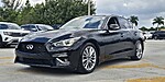 Used 2021 INFINITI Q50 3.0T LUXE RWD in DAVIE, FLORIDA
