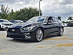 Used 2021 INFINITI Q50 3.0T LUXE RWD in DAVIE, FLORIDA (Photo 1)