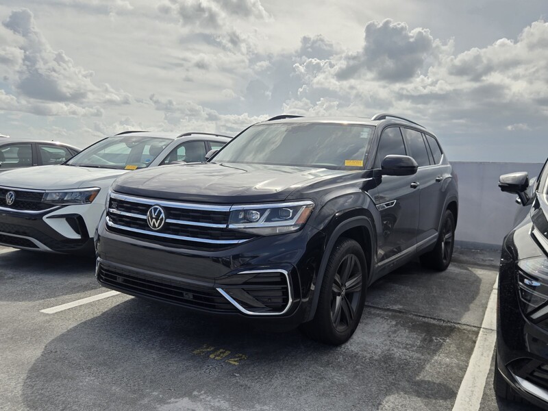 Used 2021 Volkswagen Atlas 2021.5 3.6L V6 SE W/TECHNOLOGY R-LINE FWD in DAVIE, FLORIDA