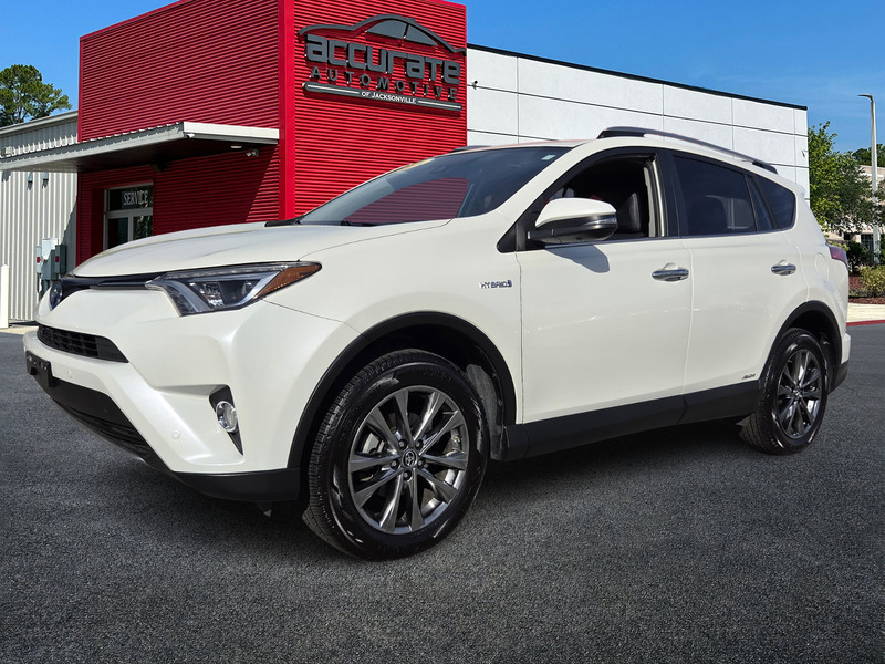 Used 2018 TOYOTA RAV4 HYBRID LIMITED AWD in JACKSONVILLE, FLORIDA