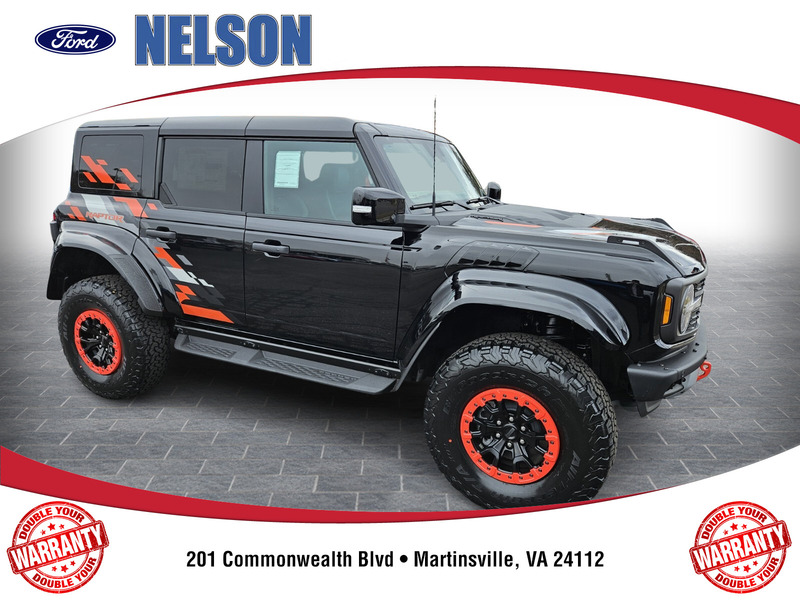 New 2024 FORD BRONCO RAPTOR 4 DOOR ADVANCED 4X4 in MARTINSVILLE, VIRGINIA