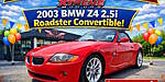 Used 2003 BMW Z4 2.5I 2DR ROADSTER in INDIANAPOLIS, INDIANA