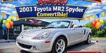 Used 2003 TOYOTA MR2 BASE 2DR CONVERTIBLE in INDIANAPOLIS, INDIANA