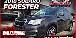 Used 2018 SUBARU FORESTER 2.5I PREMIUM AWD 4DR WAGON CVT in INDIANAPOLIS, INDIANA
