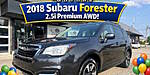 Used 2018 SUBARU FORESTER 2.5I PREMIUM AWD 4DR WAGON CVT in INDIANAPOLIS, INDIANA