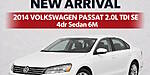 Used 2014 Volkswagen Passat 2.0L TDI SE 4DR SEDAN 6M in INDIANAPOLIS, INDIANA